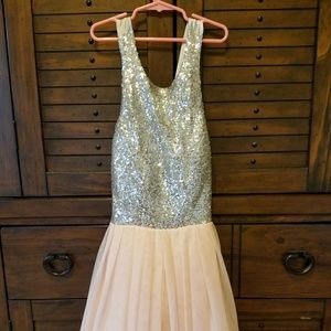 B Darlin NWOT Sequin Bow Dress Size 3